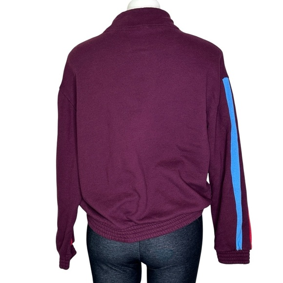 PINK Victoria's Secret Pullover with Red and Blue Stripes Small - Picture 3 of 7